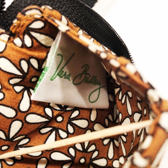 Vera Bradley Cafe Latte Wristlet Bag Retired - Picture 4 of 6